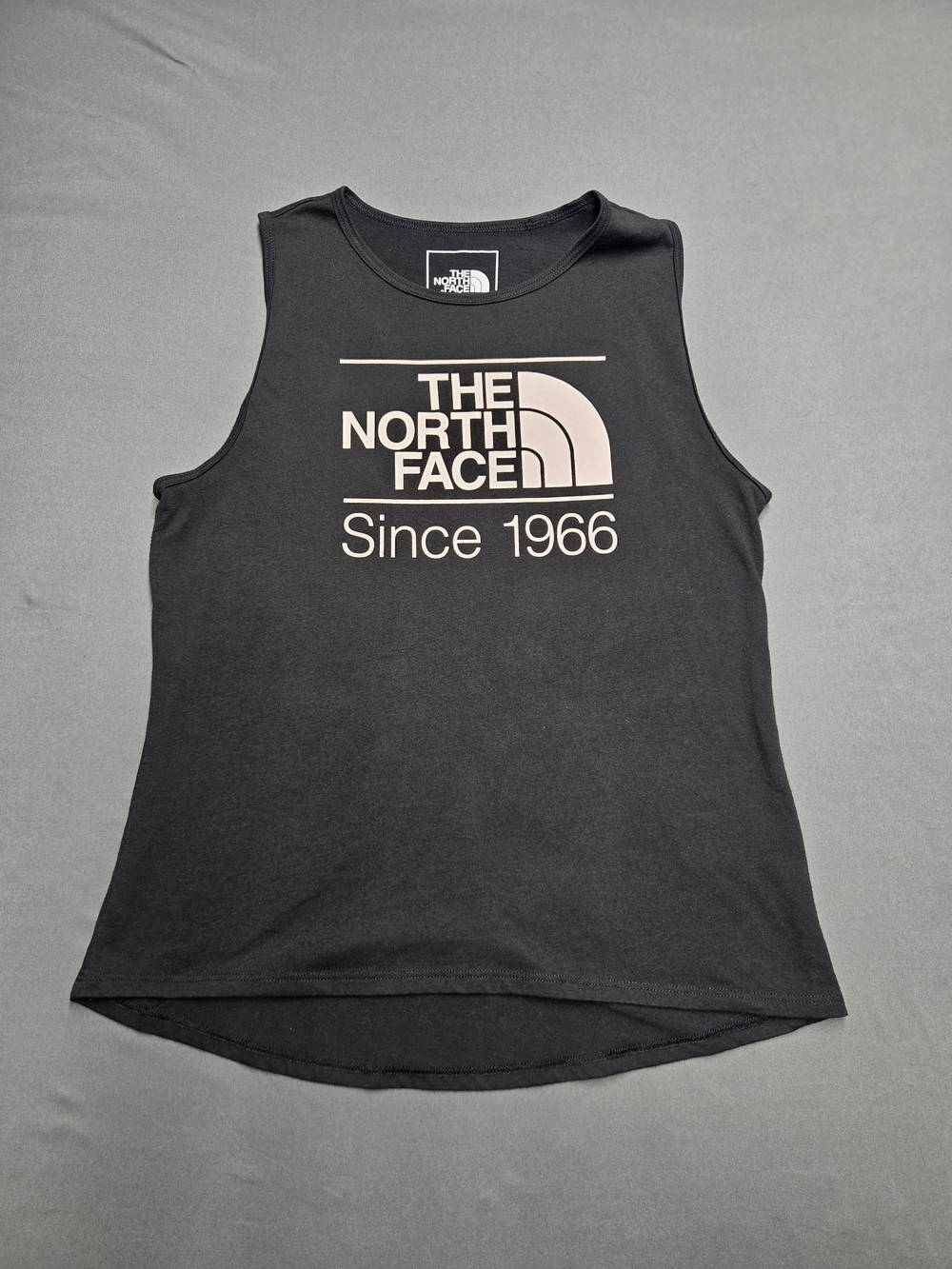 The North Face Black Half Dome Since 1966 Graphic Tank Top Women's Size XS TP
